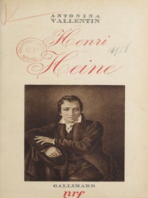 cover image of Henri Heine